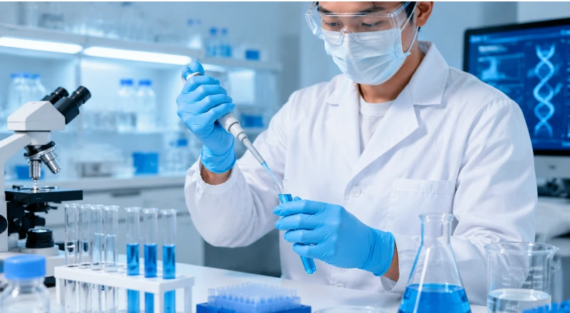 Laboratory Nitrile Exam Gloves