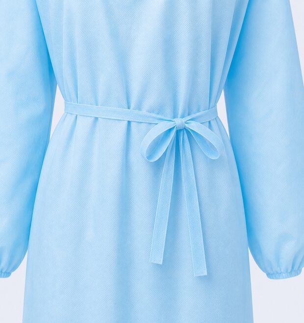 Isolation Gown Material Texture Detail