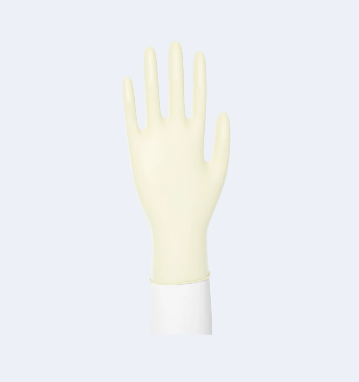 Syntex™ Synthetic Latex Exam Gloves Product Display