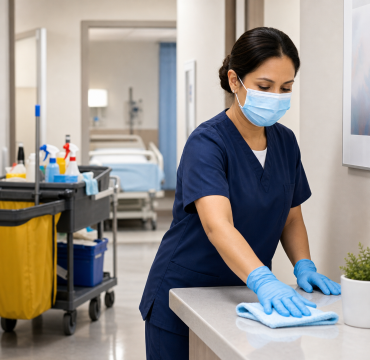 General Housekeeping Face Mask Application