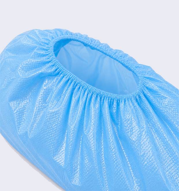 Disposable CPE Shoe Covers Elastic Opening