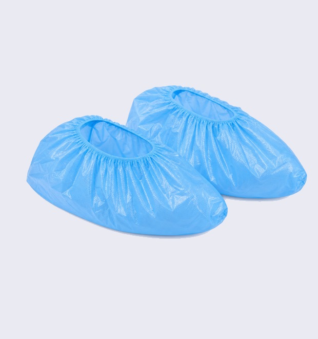 Disposable CPE Shoe Covers Product Display