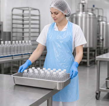 Disposable LDPE Aprons for Food Processing
