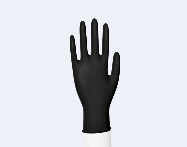 Disposable Synmax® Vinyl Gloves Product Display