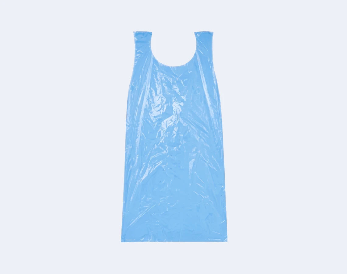 Disposable LDPE Aprons Product Display