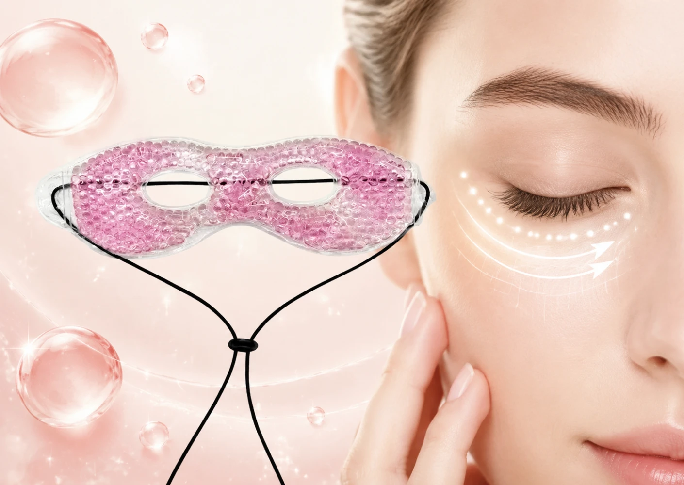 Gel Beads Eye Mask for Cold & Hot Spa Feature4@2x
