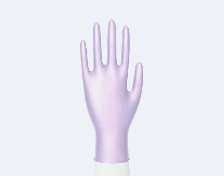Shinyguard™ Nitrile Gloves Product Display