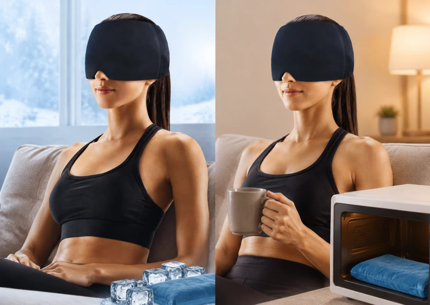 Migraine Relief Ice Head Wrap Feature2@2x
