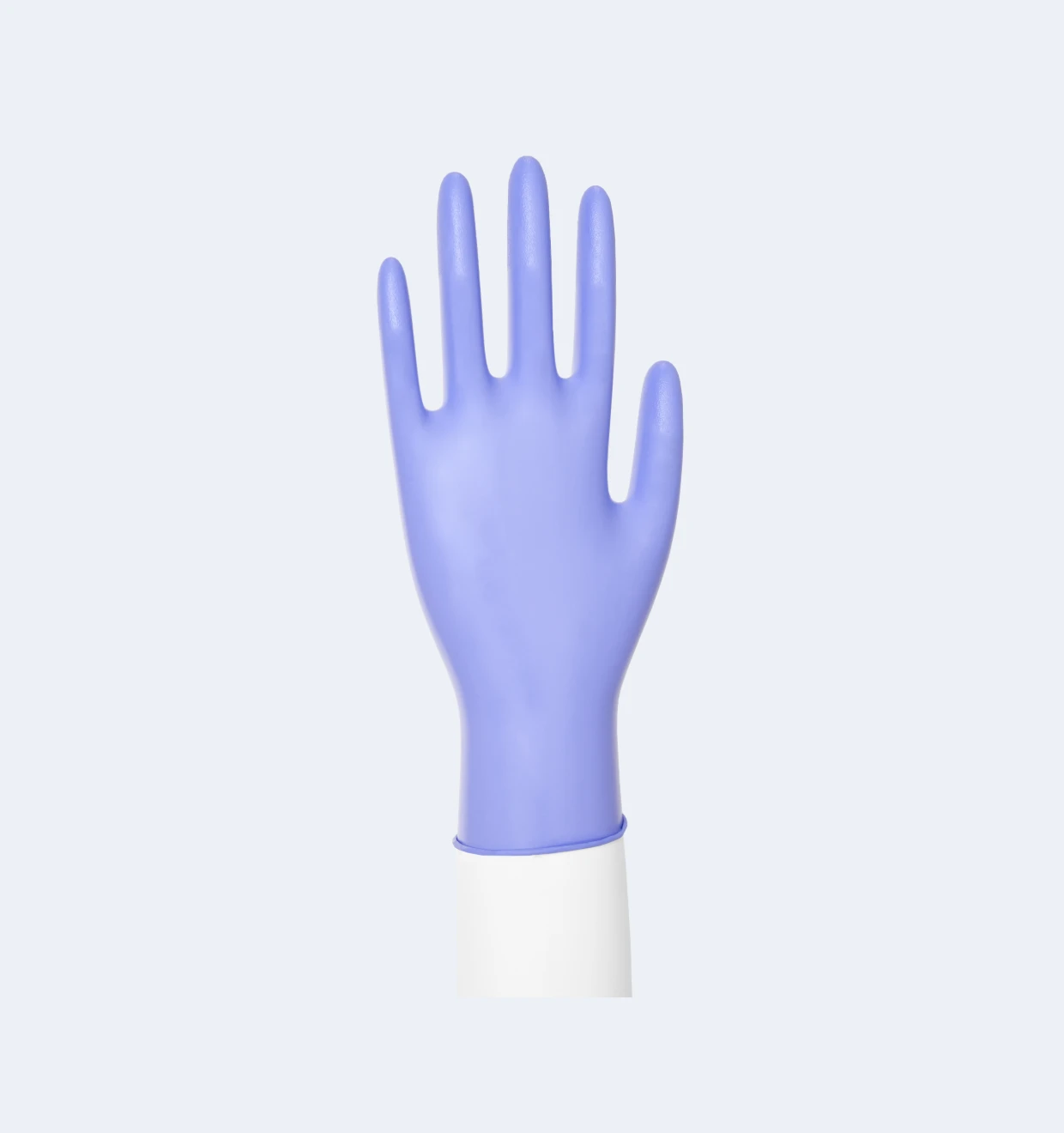 Violet Synguard® Ultra Nitrile Gloves Product Display
