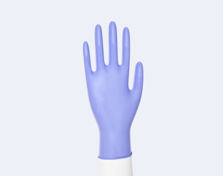 Lilac SYNMAX® Ultra Vinyl Gloves