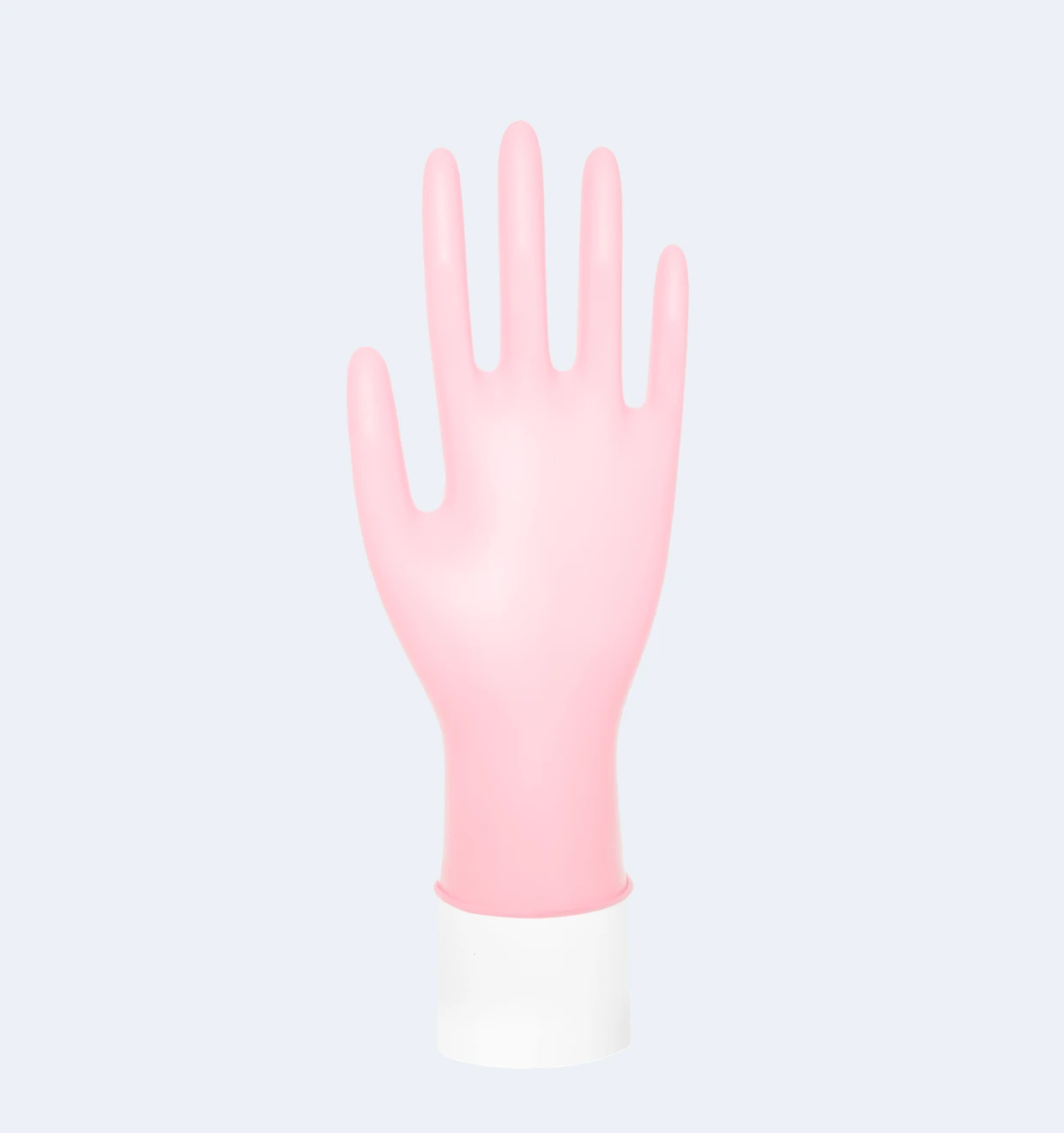 Pink SYNGUARD® C+ Nitrile Gloves Product Display